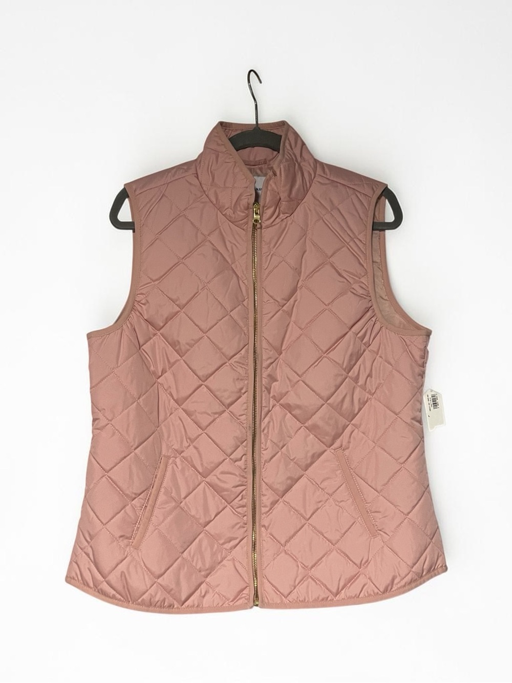 Old Navy Quilted Vest in Light Pink